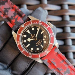 Mint 2019 Tudor Black Bay 41 Red warranty